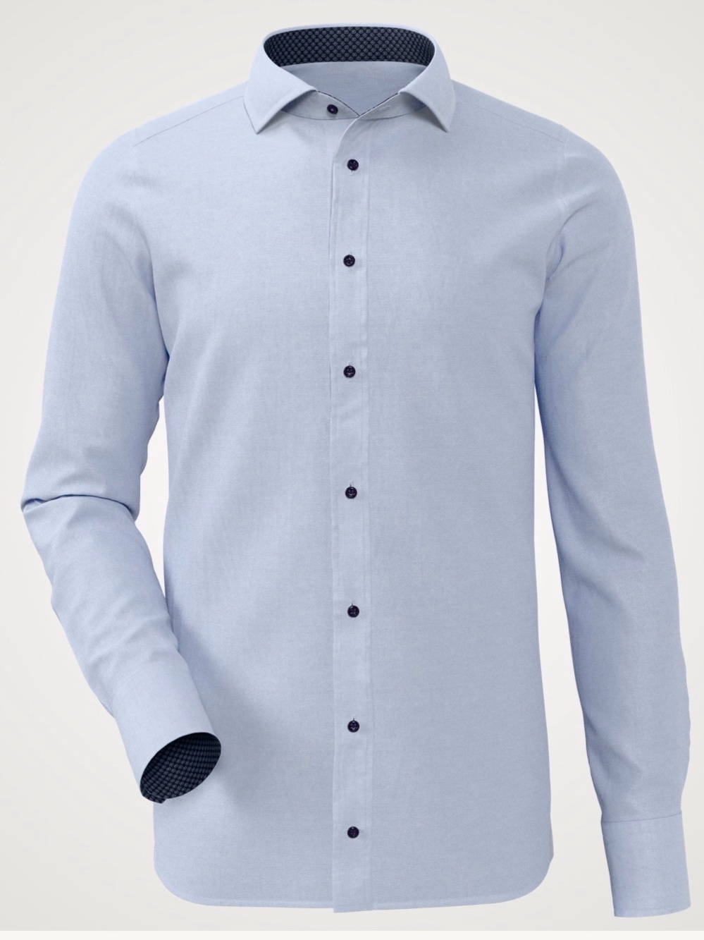 H&M Light Blue Men's Dress Shirt SLIM FIT Size M